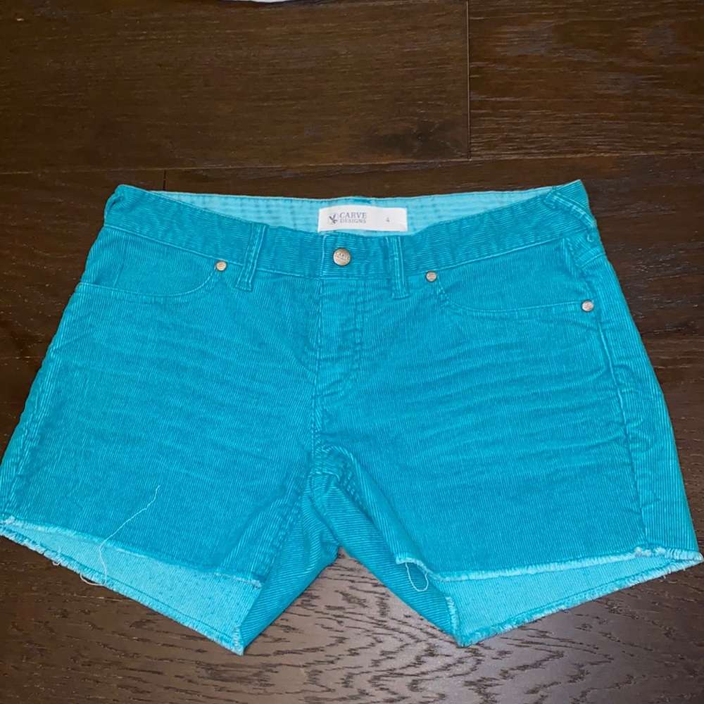 Carve designs corduroy shorts
